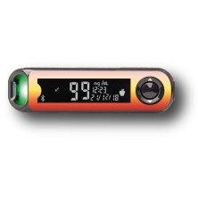 STICKER BAYER CONTOUR® NEXT ONE / MODEL Orange and yellow flashes [117_4]
