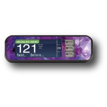 STICKER BAYER CONTOUR® NEXT USB / MODELO Piedra violeta [22_5]