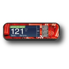 STICKER BAYER CONTOUR® NEXT USB / MODELO Alcaçuz vermelho [43_5]