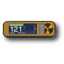 STICKER BAYER CONTOUR® NEXT USB / MODELO Sinal de radiação [60_5]