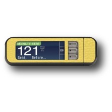 STICKER BAYER CONTOUR® NEXT USB / MODELO Cuero amarillo [88_5]
