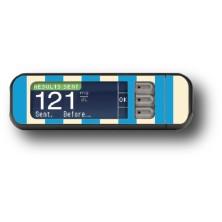 STICKER BAYER CONTOUR® NEXT USB / MODELL Blau nautisch [94_5]
