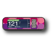 STICKER BAYER CONTOUR® NEXT USB / MODELO Círculos rosa [104_5]