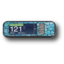 STICKER BAYER CONTOUR® NEXT USB / MODELLO Serpente blu [143_5]