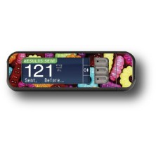 STICKER BAYER CONTOUR® NEXT USB / MODELO Rosquillas de colores [144_5]