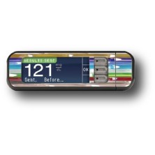 STICKER BAYER CONTOUR® NEXT USB / MODELO Cuarzo de colores [152_5]