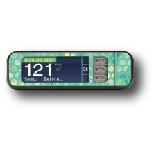 STICKER BAYER CONTOUR® NEXT USB / MODELLO Coda di sirena verde [176_5]