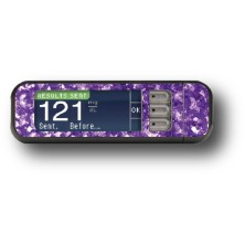 STICKER BAYER CONTOUR® NEXT ONE / MODÈLE  Pierres violettes [206_5]
