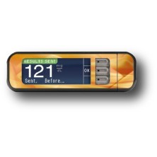 STICKER BAYER CONTOUR® NEXT USB / MODELLO Tessuto arancione [211_5]