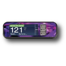 STICKER BAYER CONTOUR® NEXT USB / MODELLO Abstract viola elettrico [214_5]