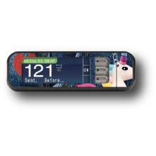 STICKER BAYER CONTOUR® NEXT USB / MODELO Unicornio baquero [228_5]