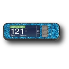 STICKER BAYER CONTOUR® NEXT USB / MODELO Piedritas azules [247_5]