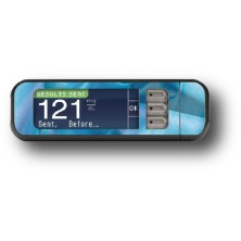STICKER BAYER CONTOUR® NEXT USB / MODELO Tela azul [249_5]