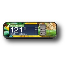 STICKER BAYER CONTOUR® NEXT USB / MODELO Flor amarilla [251_5]