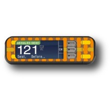 STICKER BAYER CONTOUR® NEXT USB / MODELLO Intrecciato giallo [256_5]
