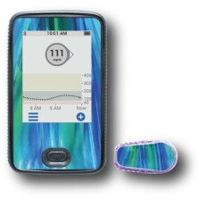 PACK STICKERS DEXCOM® G6 / MODELO Impressão azul [20_7]