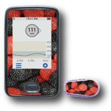 PACK STICKERS DEXCOM® G6 / MODEL Blackberries [96_7]
