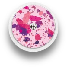 STICKER FREESTYLE LIBRE® 2 / MODEL Pink splashes [23_1]