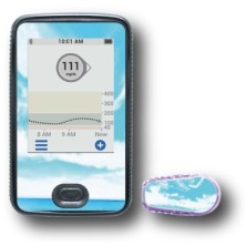 PACK STICKERS DEXCOM® G6 / MODÈLE  Ciel bleu [110_7]