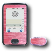 PACK STICKERS DEXCOM® G6 / MODEL Pink rope [111_7]