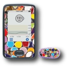 PACK STICKERS DEXCOM® G6 / MODÈLE  Mosaïque couleur [127_7]