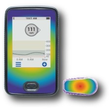 PACK STICKERS DEXCOM® G6 / MODEL Circular flash [129_7]