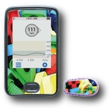 PACK STICKERS DEXCOM® G6 / MODELO Piezas de colores [136_7]