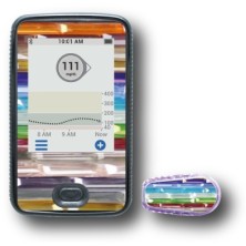 PACK STICKERS DEXCOM® G6 / MODELO Quartzo colorido [152_7]