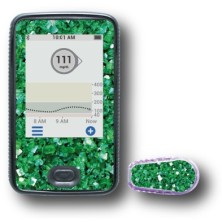 PACK STICKERS DEXCOM® G6 / MODELLO Quarzo verde [195_7]