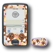 PACK STICKERS DEXCOM® G6 / MODELO Ursos [232_7]