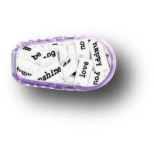 STICKER DEXCOM® G6 / MODELL Briefe [17_8]