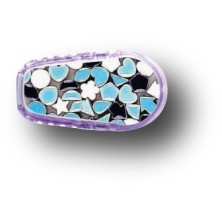 STICKER DEXCOM® G6 / MODELLO Mosaico blu [148_8]