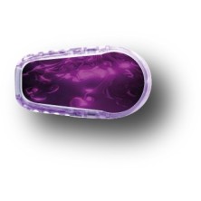 STICKER DEXCOM® G6 / MODÈLE  Résumé violet [166_8]