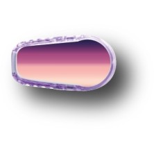 STICKER DEXCOM® G6 / MODEL Rose and purple flash [189_8]
