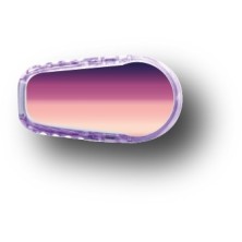 STICKER DEXCOM® G6 / MODELO Destello rosa y morado [189_8]