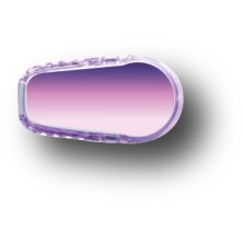 STICKER DEXCOM® G6 / MODÈLE  Flash blanc et violet [192_8]