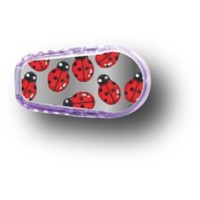 STICKER DEXCOM® G6 / MODELLO Coccinelle d'argento [221_8]