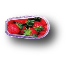 STICKER DEXCOM® G6 / MODÈLE  Des fraises [254_8]
