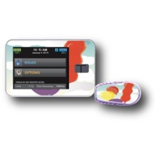 PACK STICKERS TANDEM + DEXCOM® G6 / MODEL Colorful balloons [54_9]