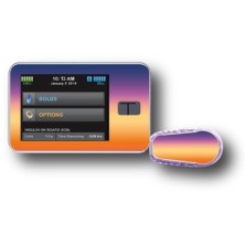 PACK STICKERS TANDEM + DEXCOM® G6 / MODELO Destello naranja morado [70_9]