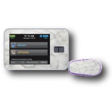 PACK STICKERS TANDEM + DEXCOM® G6 / MODEL White stones [71_9]