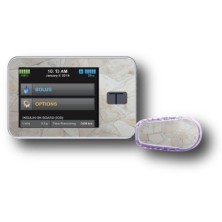 PACK STICKERS TANDEM + DEXCOM® G6 / MODELLO Mosaico bianco [80_9]