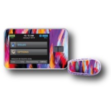 PACK STICKERS TANDEM + DEXCOM® G6 / MODEL Colourful feathers [118_9]