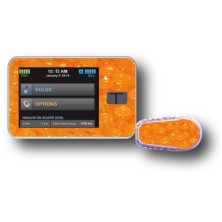 PACK STICKERS TANDEM + DEXCOM® G6 / MODELO Burbujas naranjas [125_9]