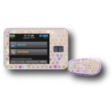 PACK STICKERS TANDEM + DEXCOM® G6 / MODÈLE  Queue de sirène rose claire [174_9]