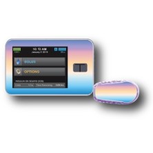 PACK STICKERS TANDEM + DEXCOM® G6 / MODEL Blue and purple flashes [188_9]