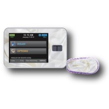 PACK STICKERS TANDEM + DEXCOM® G6 / MODEL White cloth [191_9]