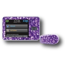 PACK STICKERS TANDEM + DEXCOM® G6 / MODEL Purple stones [206_9]
