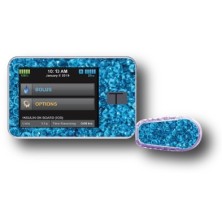 PACK STICKERS TANDEM + DEXCOM® G6 / MODEL Blue pebbles [247_9]