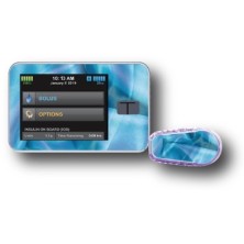 PACK STICKERS TANDEM + DEXCOM® G6 / MODEL Blue fabric [249_9]